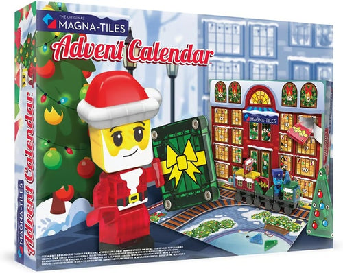 Advent Calendar 34-Piece Magnetic Construction Set, The Original Magnetic Building Brand-Buy 2